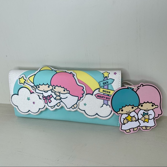 Loungefly Handbags - New! Sanrio x loungefly Little Twin Stars Long Wallet Credit Card Holder